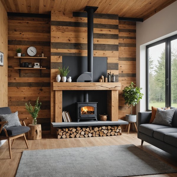 Quel parement mettre derrière poêle à bois : guide complet